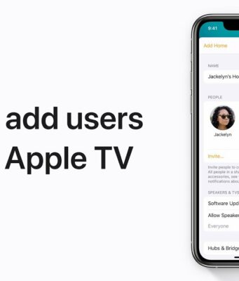 Apple návody – Jak přidat účet další osoby do Apple TV z aplikace Domácnost