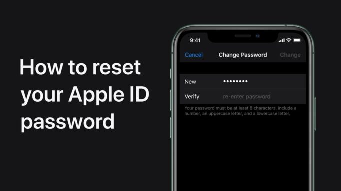 Apple návody – Jak resetovat heslo k Apple ID