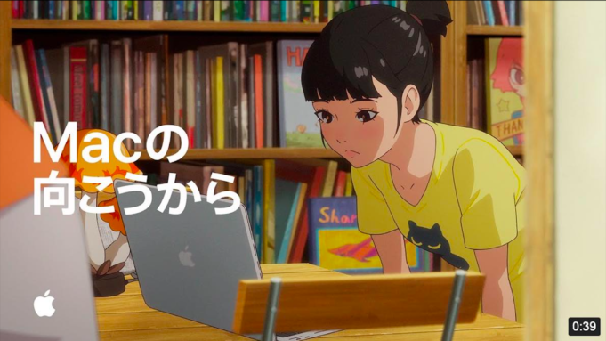 Apple na svém japonském YouTube kanálu sdílel nové animované video ‚Behind the Mac‘