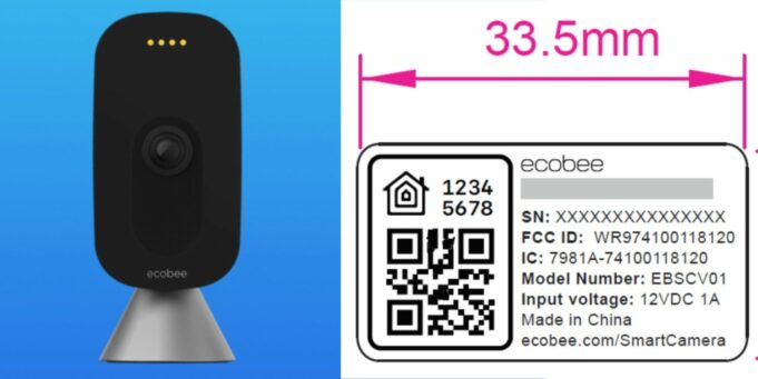Nová inteligentní kamera Ecobee bude podporovat HomeKit