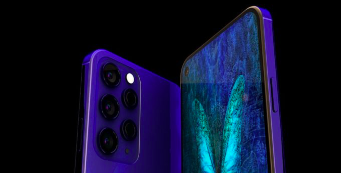 Koncept – iPhone 12 Pro Max s fotoaparátem s pěti objektivy