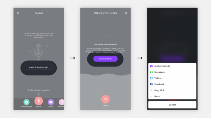 Aplikace Anchor obdržela aktualizaci s novou funkcí nahrávání podcastů s přáteli