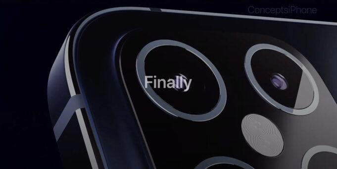 Koncept – iPhone 12 Pro v nové modré barvě