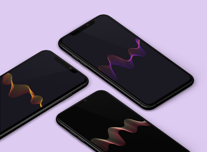 iTapety týdne – Barevné vlny pro iPhone