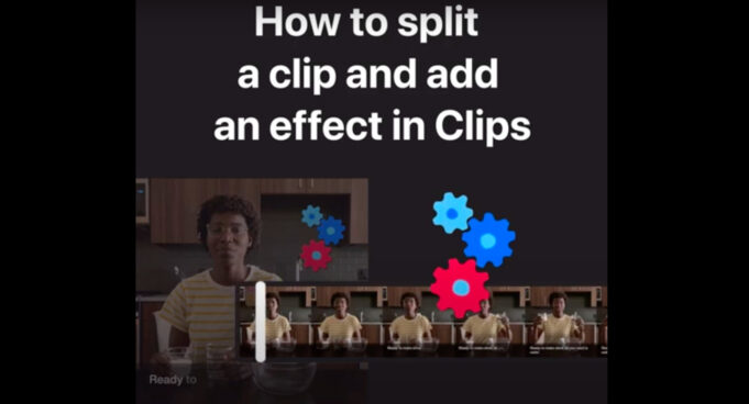 Apple návody – Jak rozdělit video a přidat efekt v aplikaci Clips