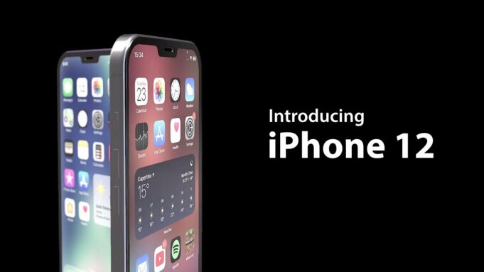 Koncept – iPhone 12 s fotoaparátem s čtyřmi objektivy a senzorem LiDAR