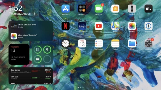 Návod – Jak používat widgety na iPadu