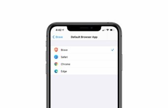 Brave si nyní můžete nastavit jako výchozí prohlížeč na iPhonu