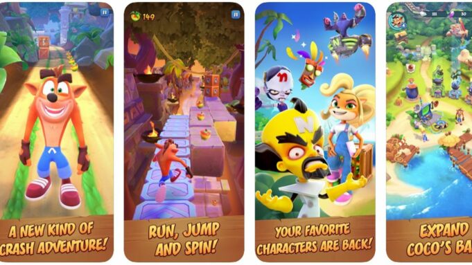 Hra Crash Bandicoot: On the Run! pro iPhone a iPad bude k dispozici na jaře roku 2021