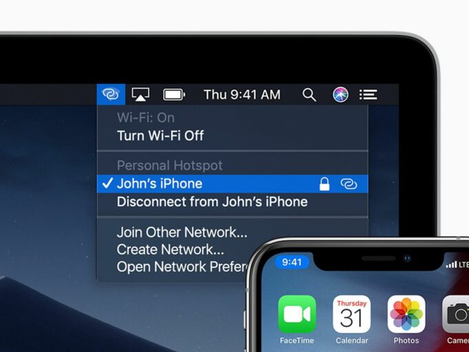 Na nových Phonech můžete používat osobní hotspot přes rychlejší 5GHz Wi-Fi
