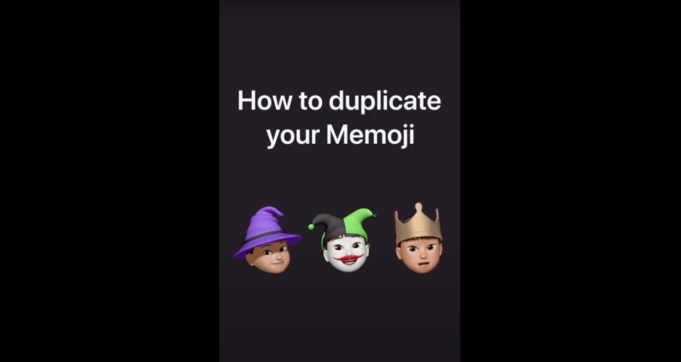 Apple návody – Jak duplikovat Memoji na iPhonu a iPadu