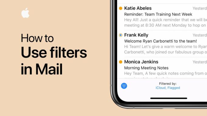 Apple návody – Jak filtrovat zprávy v aplikaci Mail na iPhonu a iPadu