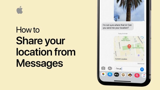 Apple návody – Jak sdílet vaši polohu v aplikaci Zprávy na iPhonu a iPadu