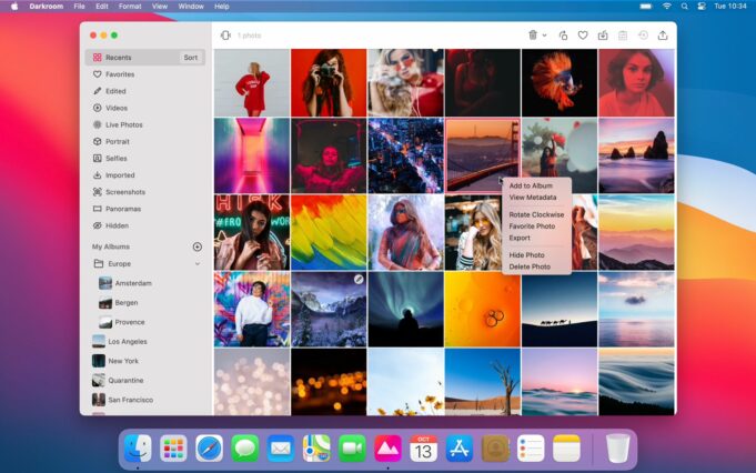 Aplikace Darkroom byla aktualizována s podporou macOS Bug Sur a čipy M1