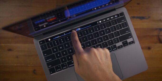 Nový patent Apple zobrazuje novou verzi Touch Baru na MacBooku s Force Touch