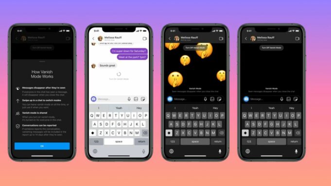 V aplikaci Messenger a Instagram budete moci posílat mizející zprávy