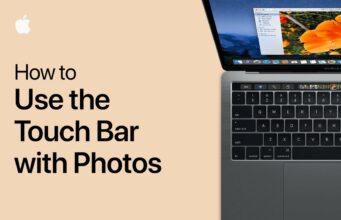 Apple návody – Jak rychle najít a upravit fotografie pomocí Touch Baru na MacBooku Pro