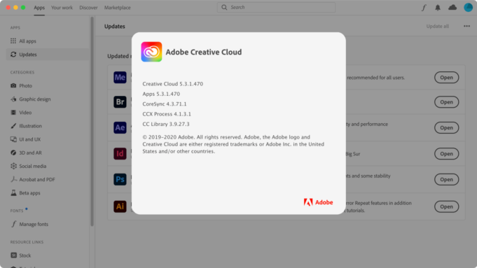 Adobe vydal aktualizaci aplikací Creative Cloud, která řeší závažný problém