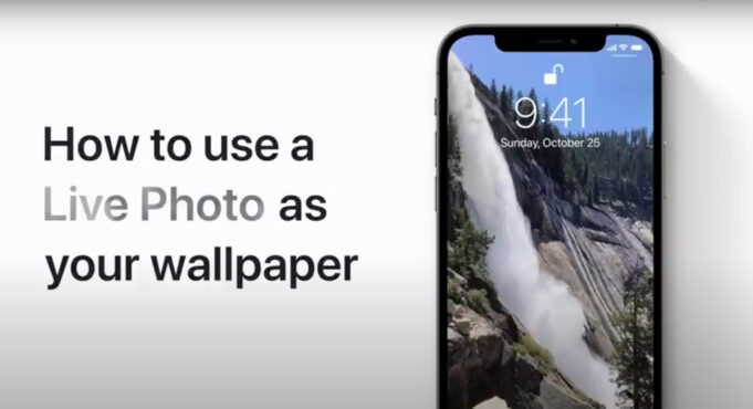 Apple návody – Jak nastavit Live fotografii jako tapetu na iPhonu