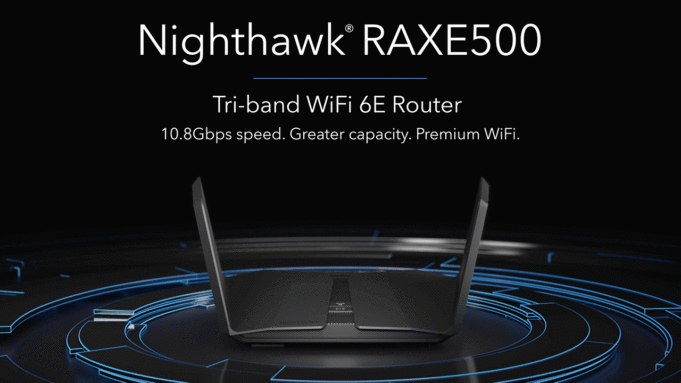 CES 2021 – Netgear představil nový router Nighthawk RAXE500 s podporou technologie Wi-Fi 6E
