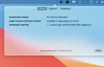 Aplikace DisplayLink Manager byla aktualizována s podporou pro Macy s čipem M1