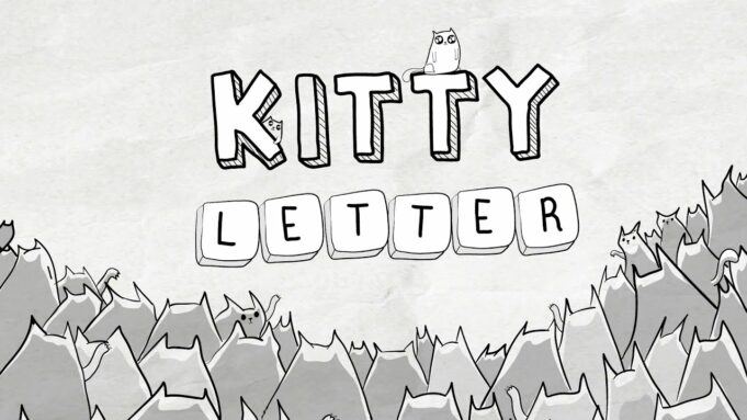 Nová slovní hra Kitty Letter je k dispozici v App Store