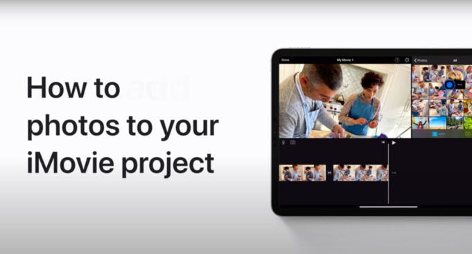 Apple návody – Jak přidat fotografie do projektu iMovie na iPhonu a iPadu