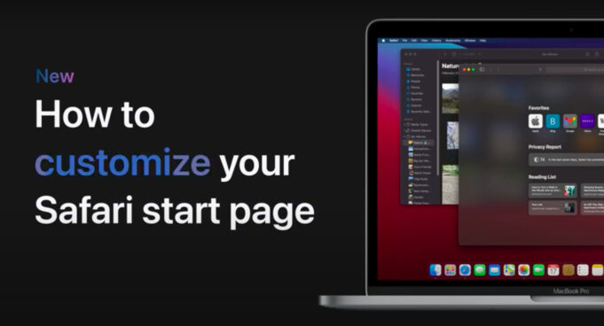 Apple návody – Jak přizpůsobit úvodní stránku Safari na vašem Macu