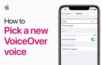 Apple návody – Jak zvolit nový hlas pro VoiceOver na iPhonu a iPadu