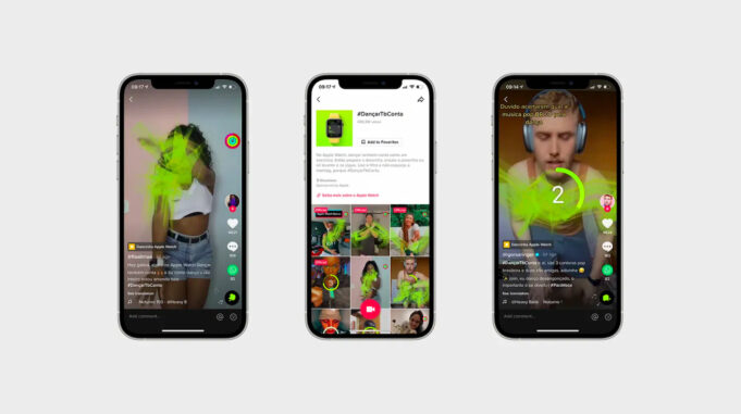 Apple v Brazílii propaguje Apple Watch na TikToku