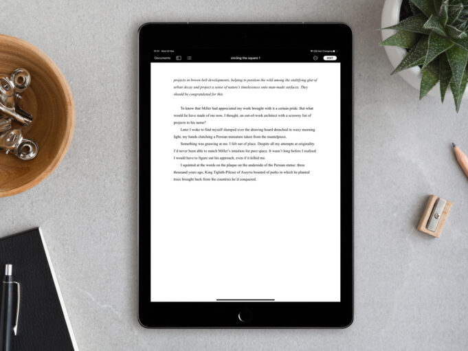 Návod – Jako používat čtečku v aplikacích Pages, Numbers a Keynote na iPhonu a iPadu