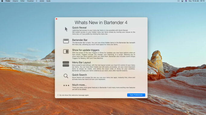Aplikace Bartender obdržela aktualizaci s podporou macOS Big Sur a pro Macy s čipy M1