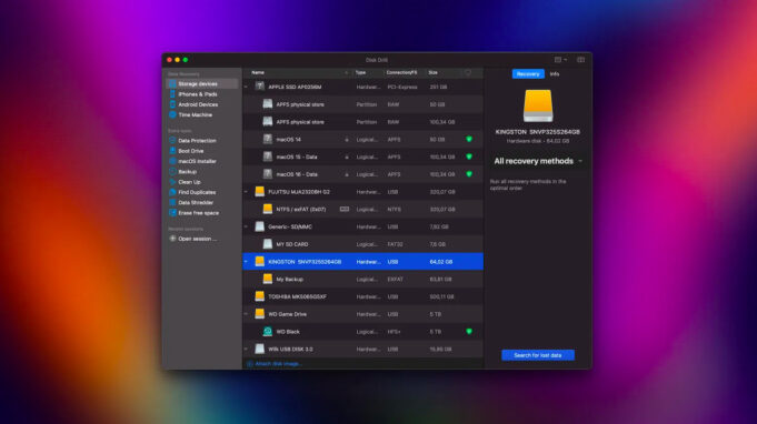 Aplikace Disk Drill obdržela aktualizaci s podporou pro Macy s čipy M1