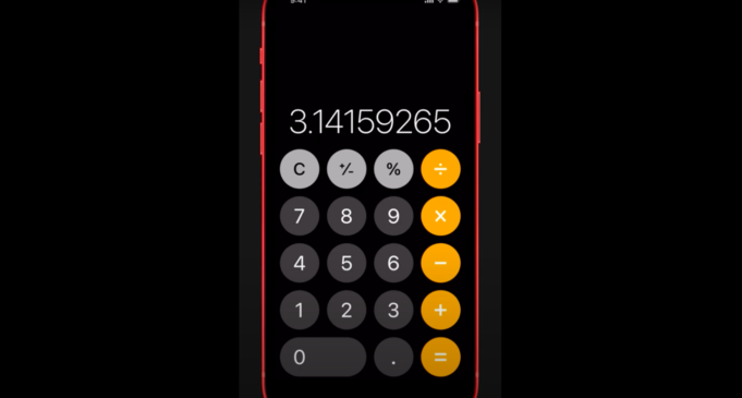 Apple návody – Jak odstranit číslo přejetím prstem v aplikaci Kalkulačka