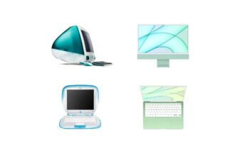 Koncept – MacBook Air ve stejných barvách jako iMac 2021