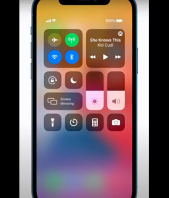 Apple návody – Jak zapnout režim Nerušit z ovládacího centra na iPhonu