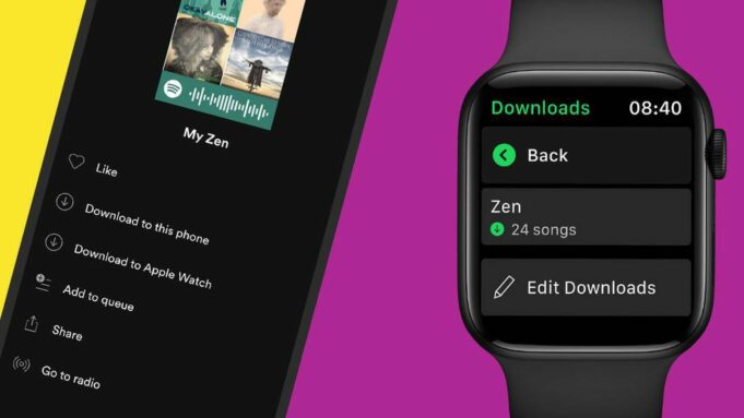 V aplikaci Spotify pro Apple Watch budete moci konečně stahovat skladby a alba