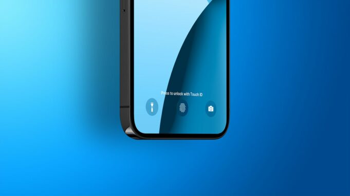 Některé iPhony vydané v roce 2022 budou obsahovat senzor pro Touch ID pod obrazovkou