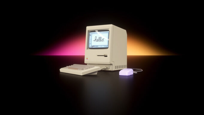 Fanoušek vytvořil zábavné video, které předvádí původní Macintosh 128K z roku 1984