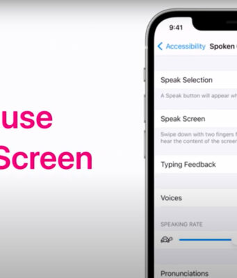 Apple návody – Jak používat funkci Speak Screen na iPhonu a iPadu