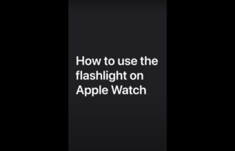 Apple návody – Jak používat baterku na Apple Watch