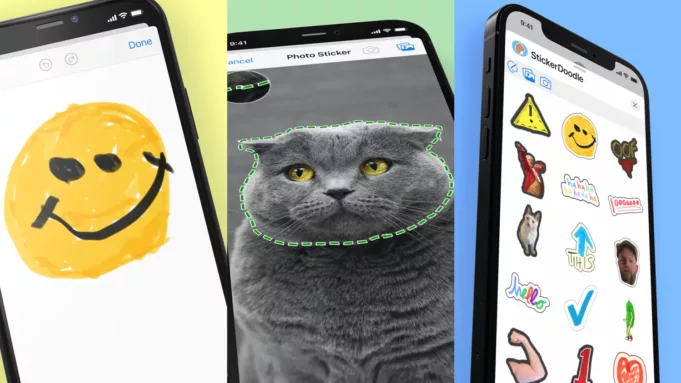 Sticker Doodle je jednoduchá aplikace, která umožňuje vytvářet samolepky pro použití v iMessage