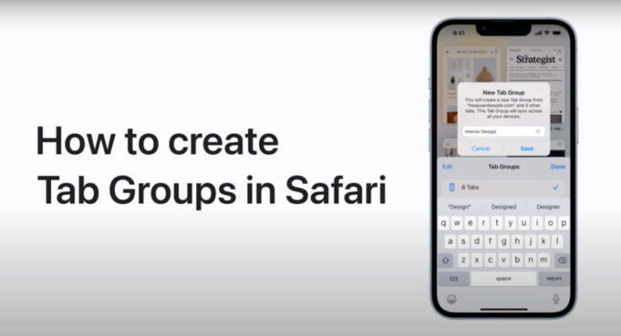 Apple návody – Jak vytvořit skupiny karet v Safari na iPhonu a iPadu