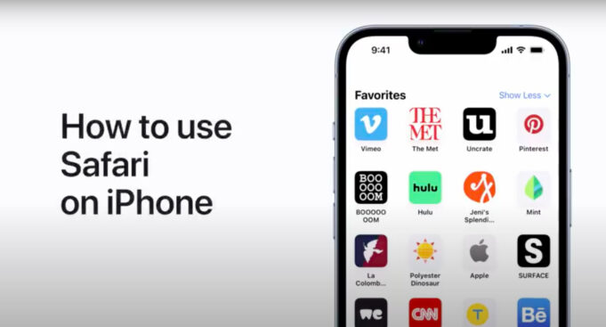 Apple návody – Jak používat Safari na iPhonu