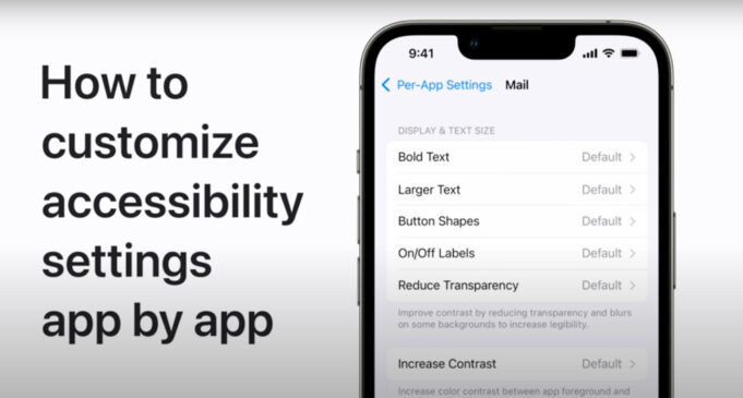 Apple návody – Jak přizpůsobit nastavení aplikací na iPhonu a iPadu