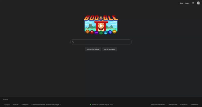Návod – Jak aktivovat tmavý/světlý režim na webové stránce Google.com