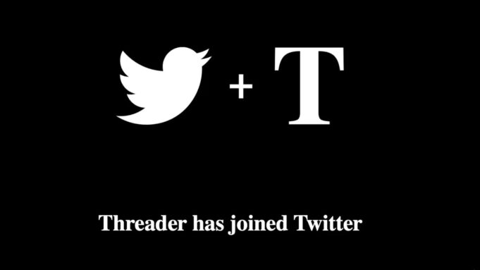 Aplikace Threader je nyní součástí Twitteru