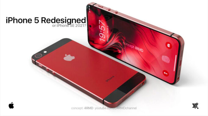 Koncept – iPhone SE 3 s vylepšeným displejem s Touch ID a dalšími skvělými funkcemi