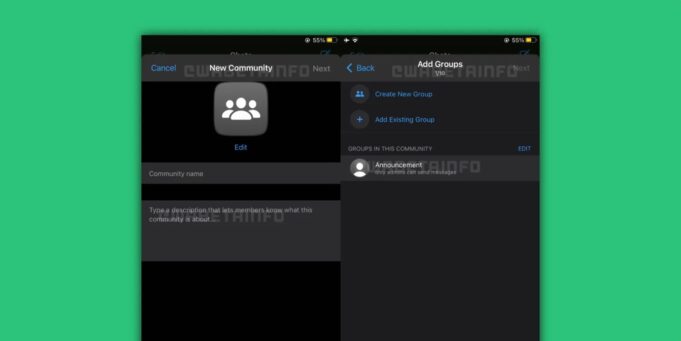 WhatsApp připravuje novou funkci Komunity, firmy v okolí a další
