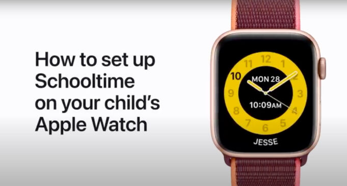 Apple návody – Jak nastavit Čas ve škole na Apple Watch vašeho dítěte